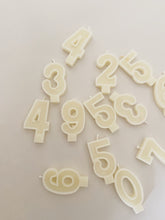Load image into Gallery viewer, Bougie Chiffre  d'anniversaire - millimetres.be