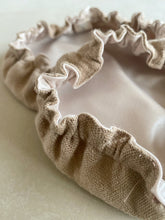 Załaduj obraz do przeglądarki galerii, Le lot de 2charlottes alimentaires en lin naturel lavé/ tissu PUL alimentaire - millimetres.be