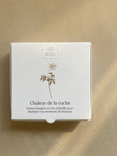 Load image into Gallery viewer, Petites bougies naturelle - chaleur de la ruche - millimetres.be