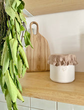 Załaduj obraz do przeglądarki galerii, Le lot de 2charlottes alimentaires en lin naturel lavé/ tissu PUL alimentaire - millimetres.be