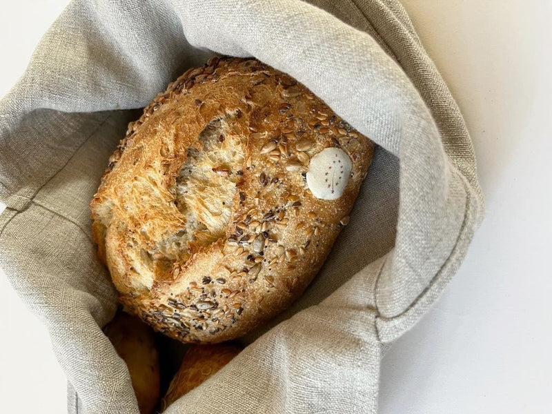 Mieux conserver son pain grâce au sac à pain en lin !