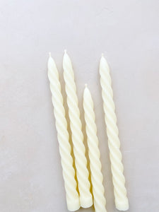 Chandelles torsadées parfumées