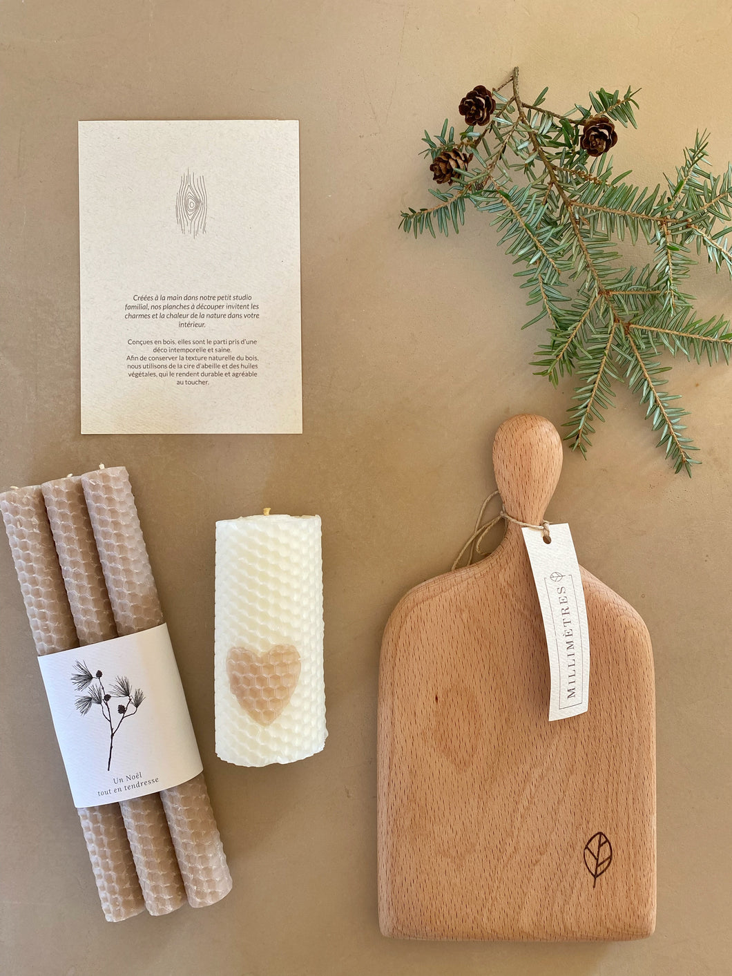 Coffret lumière et bois