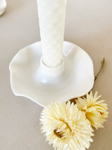 Porte-bougie en porcelaine : L’harmonie de la simplicité - millimetres.be