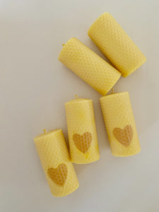 Lot de 4 bougies L’Âme Dorée - millimetres.be