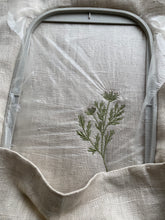 Charger l&#39;image dans la galerie, Tablier en lin forme classique Wild Parsley
