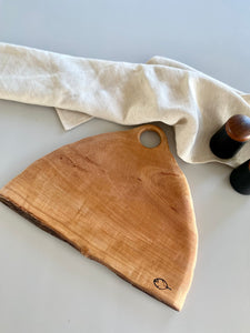 Planche à découper / de présentation en bois du poirier