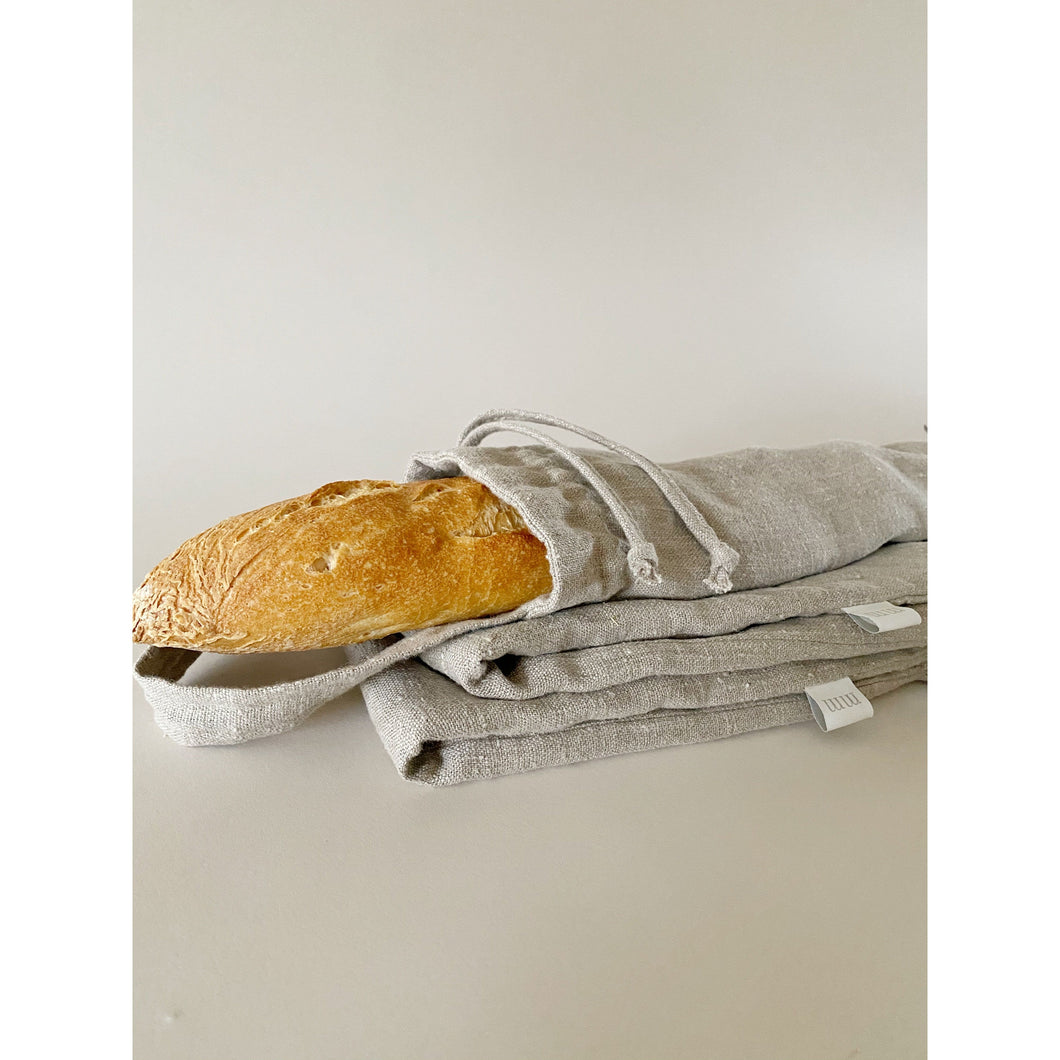 Sac en lin pour baguette - millimetres.be
